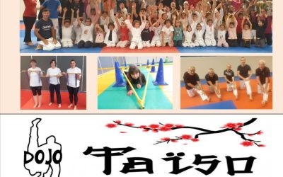 Taïso en famille ! Venez nombreux découvrir le Taïso le jeudi 17 octobre – 18h30 sur le tatami :)