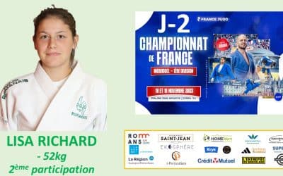 FRANCE 1ère Div : J – 2 pour Lisa RICHARD 2ème participation !