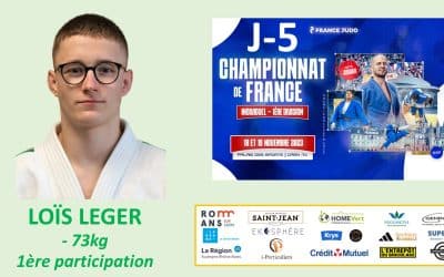 FRANCE 1ère Div : J – 5 pour Loïs LEGER 1ère participation !