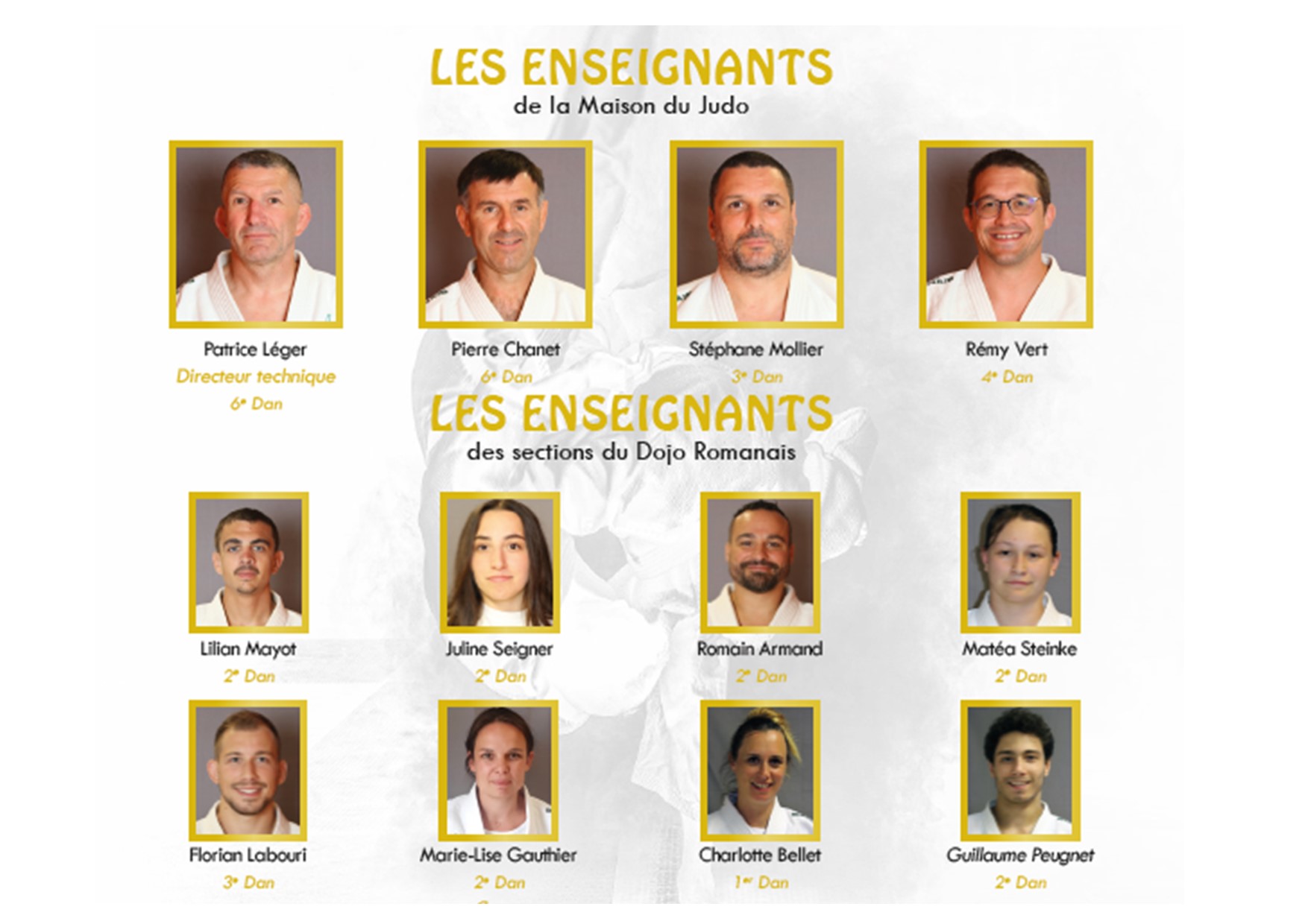 Dojo Romanais - Commission Sportive 2019-2020