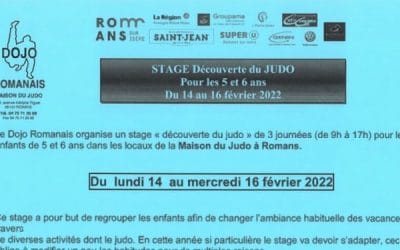Stage d&rsquo;hiver pour les petits !