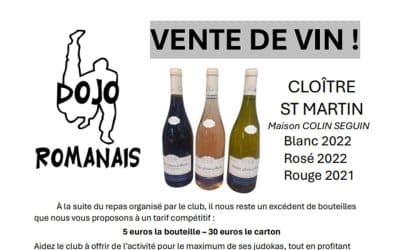 VENTE de VIN pour le printemps :)