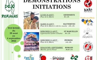 Tournée d&rsquo;été 2022 : Démonstrations et Initiation, Venez nombreux !