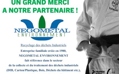 Un grand MERCI à notre partenaire NEGOMETAL Environnement !