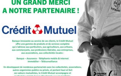 Merci à notre partenaire le Crédit Mutuel !