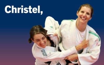 Christel 100e licence ceinture noire :)